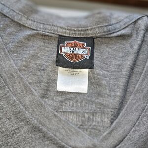 Harley-Davidson Gray Women's Long Sleeve Tee